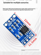 5-10pcs CAN Bus Transceiver Board TJA1050 High Speed Communication Unit For Arduino STM32 Microcontroller