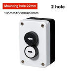 Arrow Symbol Indicating Start and Stop Self-Recovery Waterproof Button Switch Emergency Stop Industrial Hand-Held Control Box