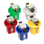10pcs T5 B8.5d LED Car Interior Lights Instrument Panels Bulbs Low Power 5050 SMD Automobile Dashboard Switch Lamp 12V Luces