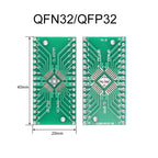 1Pce Pinboard QFN16/LGA16 QFN20 QFN44/48 QFN32/QFP32/QFN40 QFP32-64 QFN56/64 QFP32-100 LQFP128/144 Adapter Socket Adapte Plate