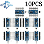 1-10pcs Nano 3.0 Compatible Controller – Arduino Bootloader, CH340 Chip, 16MHz ATMEGA328P/PB with Multi USB Interface