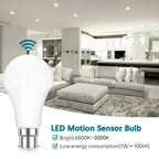 4PCS Radar Motion Sensor Light Bulb B22 220V 6W 9W 12W 15W 18W 20W Auto ON/OFF LED Night Light Bedroom Garden LED Bulbs For Home