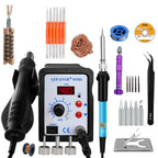 Hot Air Gun 858D BGA Rework Solder Station Blower Hair Dryer Hairdryer Soldering Heat Gun 220V 110V For SMD SMT Welding Repair