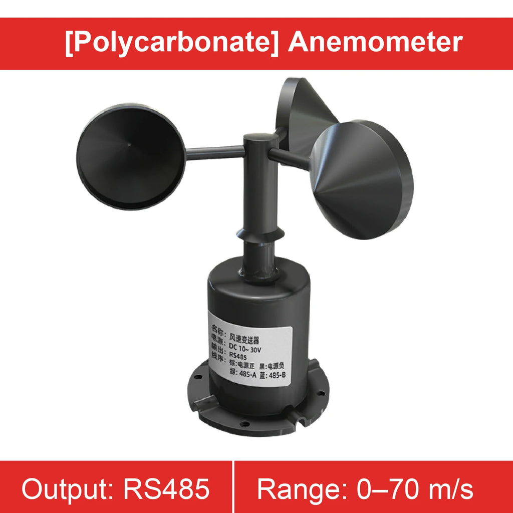 Ultrasonic Wind Sensor Anemometer Module 0‑2V 5V 10V 4‑20mA RS485 NPN PNP Multi‑Output Industrial Weather Station Sensor