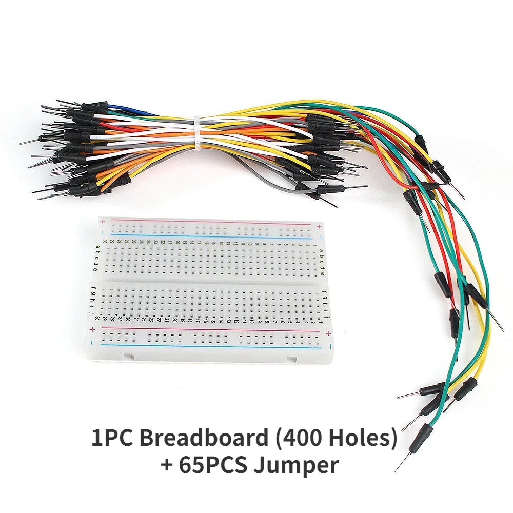 400/750/830Tie DIY PCB Breadboard Kit Jumpers 65/140pcs Wires Mini Test Protoboard for DIY Test Circuit Board Electronic Kits