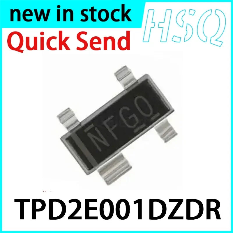 10PCS New TPD2E001DZDR TPD2E001 Ethernet IC Chip Stock NFGO