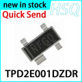 10PCS New TPD2E001DZDR TPD2E001 Ethernet IC Chip Stock NFGO