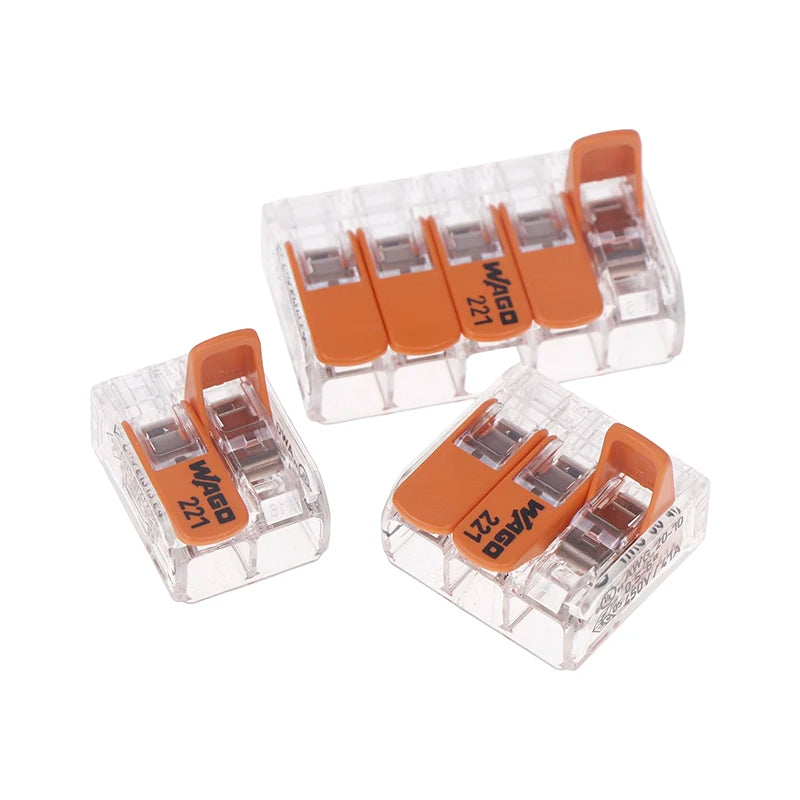 Wago Original Wiring Terminal 221 Series for Secure Connections