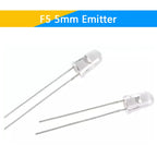 10Pairs F3 3mm F5 5mm 940nm LEDs Infrared Emitter and IR Transmitter Receiver Diode Diodes 301A Infrared to tube For Arduino