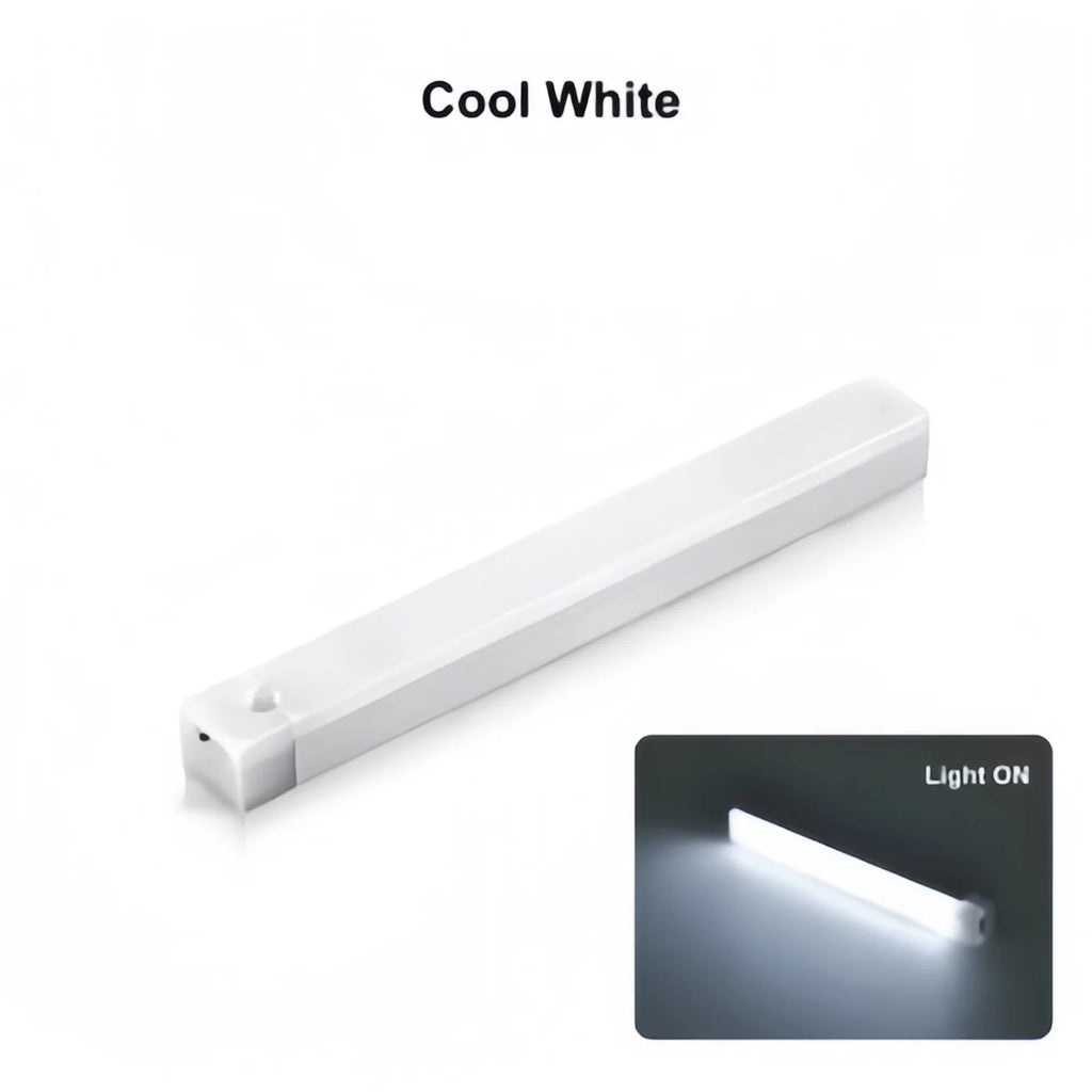 30cm Rechargeable Induction Aisle Night Light LED Motion Sensor Light Portable Detector Wall lamp Mirror Light Staircase Backlig