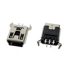 10Pieces 9Types Mini USB Connector B Type USB 2.0 Jack 5pin SMT DIP PCB Board Sink 1.7 USB Socket Female Jack 2.0