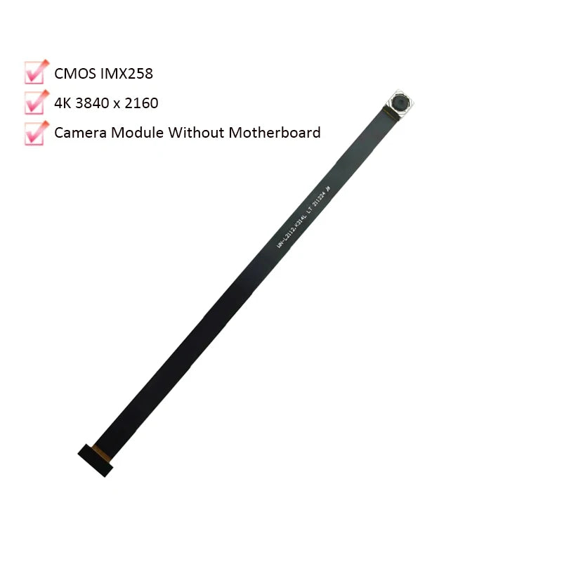 5MP OV5693/12MP IMX258 CMOS 2K/4K 3840×2160 30fps AF/FF USB Camera Module Face Recognition 75 Degrees MJPEG, YUY2