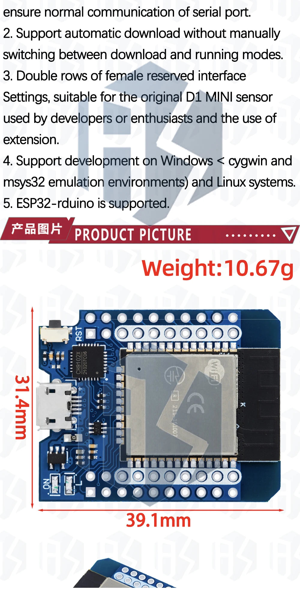 ESP8266 D1 Mini Pro WiFi Development Board NodeMcu 0.66 OLED DHT11 DHT22 buzzer Relay DS18B20 ESP32 Motor for WeMos DIY Kit