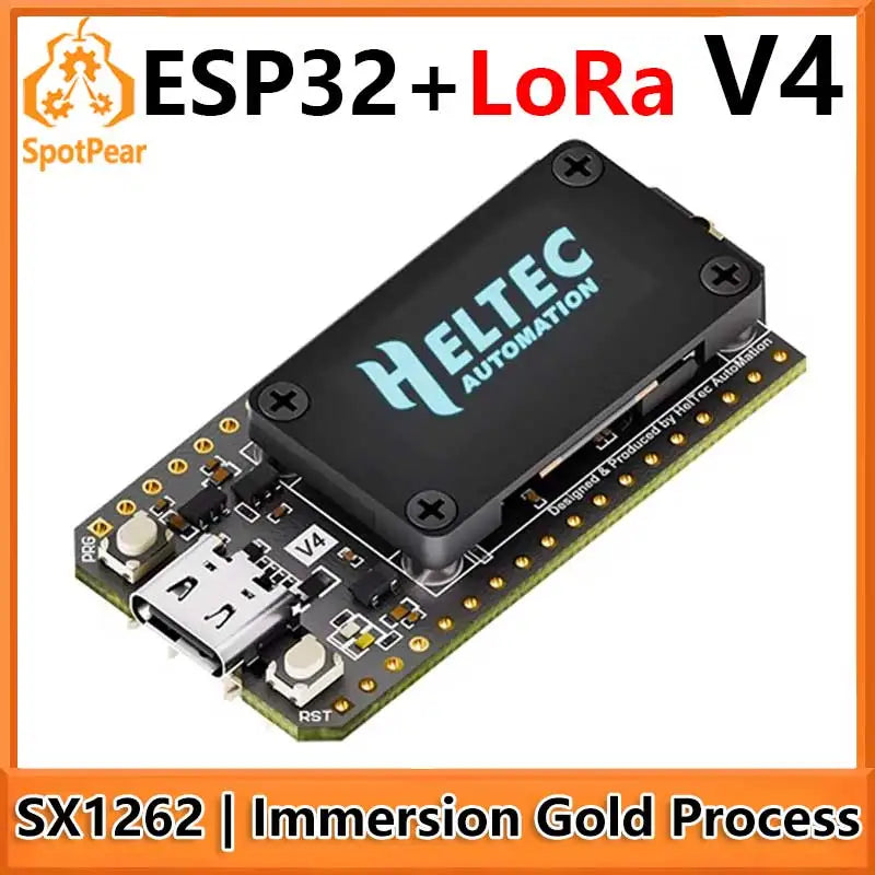 LoRa32-Heltec V4 ESP32-S3 LoRa SX1262 Development Board 863-928MHz Meshtastic For Arduino