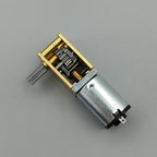 N20 Full Metal Gearbox Gear Motor DC 3V 6V 9V 12V 4RPM-381RPM Slow Speed High Torque Worm Gear Motor DIY Smart Car Robot Lock