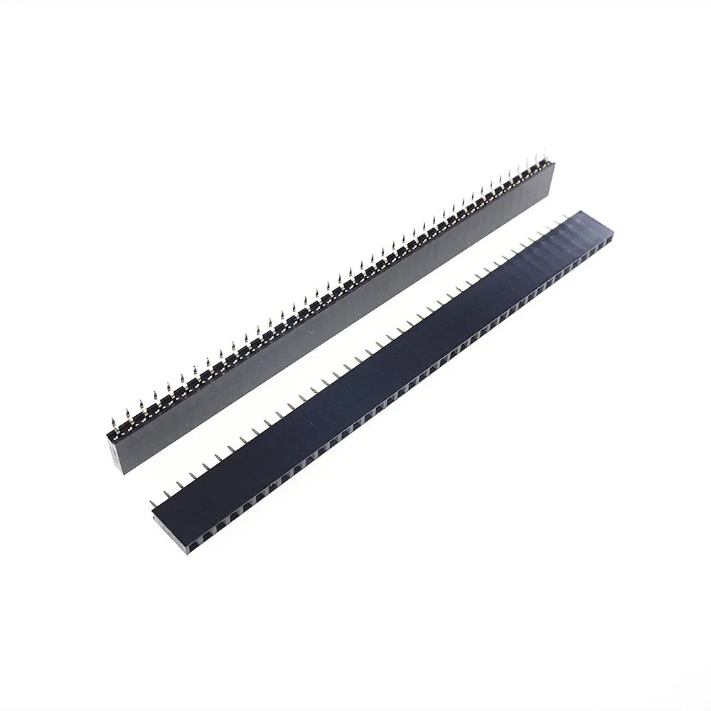 20pcs 0.1" 2.54mm 1x2/3/4/5/6/7/8/40P Single Row Right Angle SMT/SMD Surface Mount PCB PH8.5 Solder Male Female Header Connector