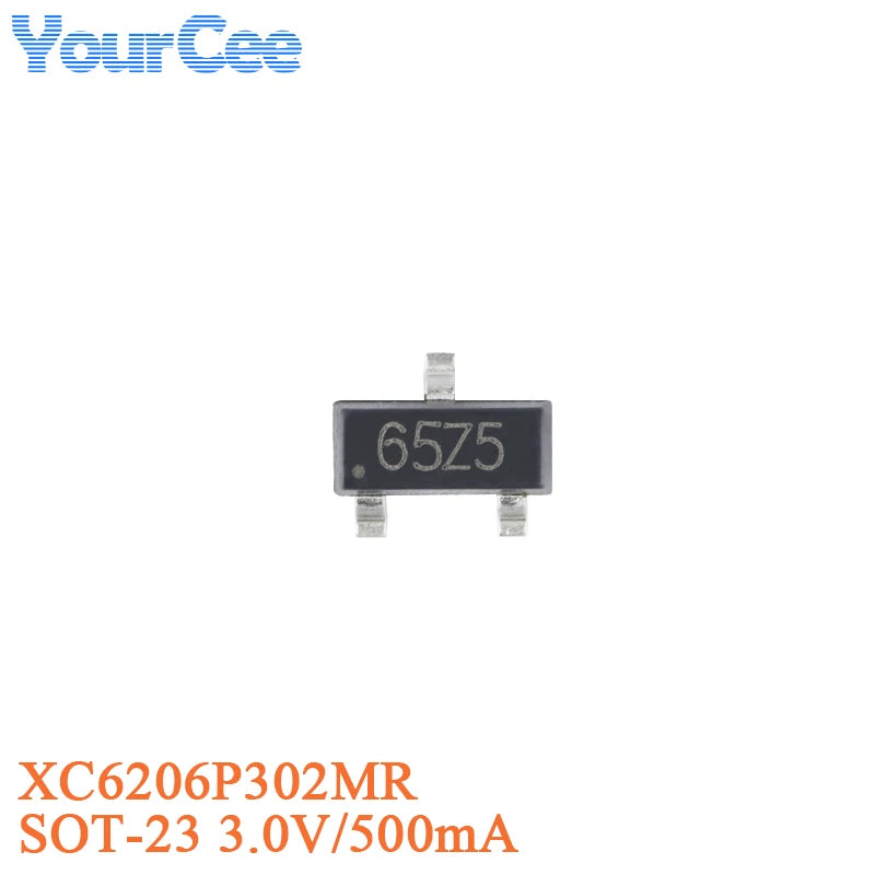50pcs XC6206P332MR XC6206 XC6206P362MR XC6206P302MR XC6206P282MR XC6206P252MR XC6206P182MR SOT-23 Low Dropout Linear Regulator
