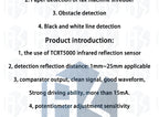 1 Channel TCRT5000 IR Photoelectric Switch Barrier Line Track Module Infrared Obstacle Avoidance Sensor For Arduino DIY