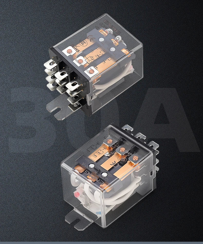 ENMG G30F High Current 30A Intermediate Relay High Power Compact Triple Open Triple Close DC30v24VDC 220VAC Induction LED Lights