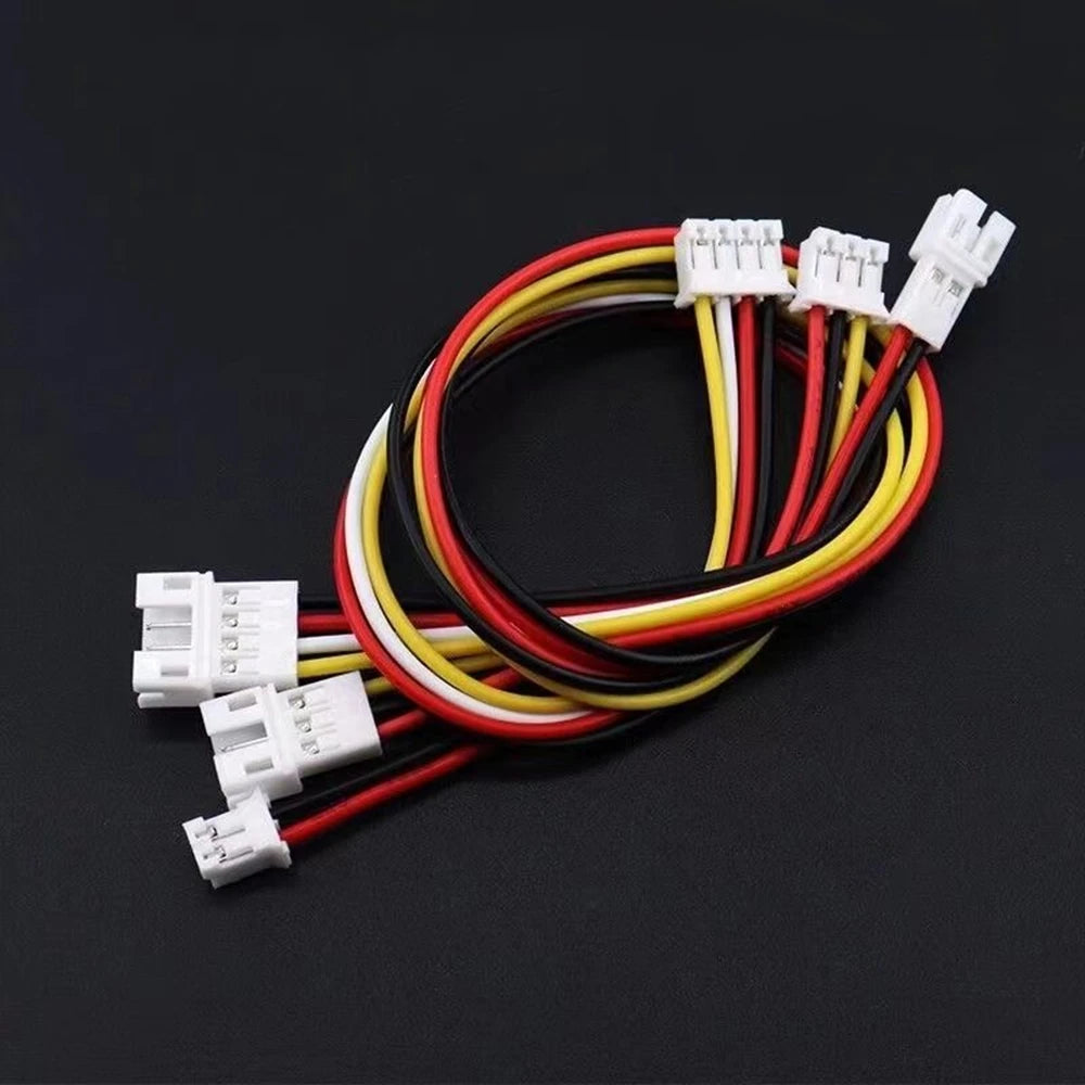 5pcs JST1.25 ZH1.5mm PH2.0 XH2.54mm 2P 3P 4P 5P 6P Male to Female Extension Aerial Docking Wire Cable 20cm