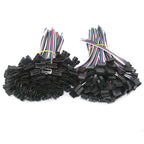 30/50/100pairs 2pin 3pin 4pin 5pin 6pin 15cm JST SM Connector Quick Male/Female Extension Cable For Lamp Driver CCTV Led Strip