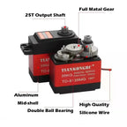 TD-8135MG Digital Servo Motor 35KG 180/270/360 Degree Waterproof Large Torque Angle Controllable 25T Metal Arm RC Cars Aircraft