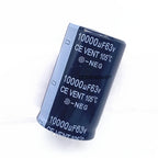 1pc  New Original  16V 25V 50V 63V 80V 100V 10000UF Radial DIP Aluminum Electrolytic Capacitors Tolerance 20%