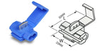 50/20/10PCS Red Electrical Cable Connectors Fast Quick Splice Lock Wire Terminals Crimp 22-16 18-14 12-10AWG Wire Connector