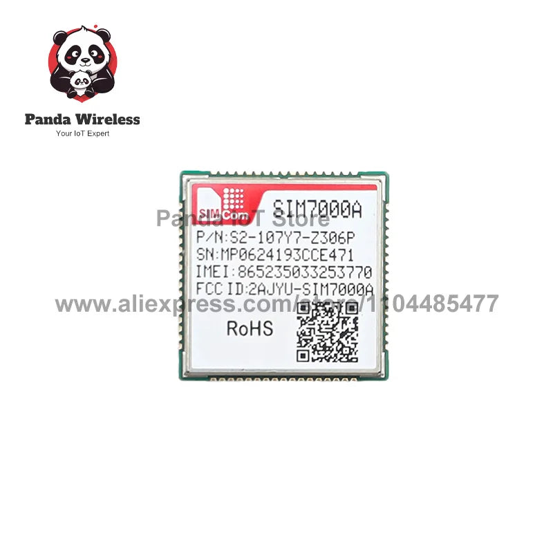 SIMCom LCC Module SIM7000A SIM7000G SIM7000JC SIM7000E SIM7070G SIM7070E Cat-M NB-IoT GSM Wireless SMT Module for IoT Devices