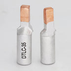 DTLC-10/16/25/35/50/70 Electrical Cable Wire Tubular Lug Screw Connection Connector Copper-AL Cord End Spade Pin Crimp Terminal