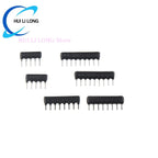 10/20pcs Exclusion Network Resistor Array 4PIN 5PIN 6PIN 7PIN 8PIN 9PIN 10PIN DIP4 DIP5 DIP6 DIP7 1K 4.7K 10K A102J A103J A472J