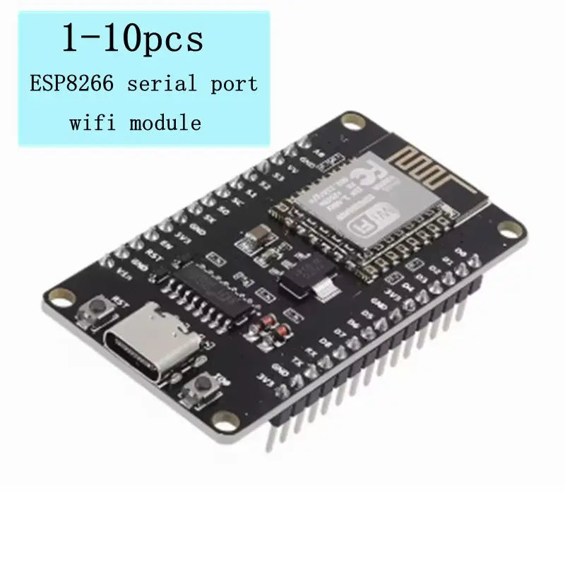 1-10pcs ESP8266 serial port wifi module NodeMCU Lua V3 Internet of Things development board TYPE-C interface CH340