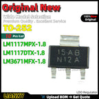 10pcs TO-252 LM1117MPX-1.8 LM1117DTX-1.8 LM3671MFX-1.8 LDO Regulator New Original