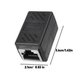 Female to Female RJ45 Ethernet Inline Coupler for Cat7/Cat6/ Cat5e/ Cat5 Ethernet Cable Extender Adapter for PC Router PS5 Xbox