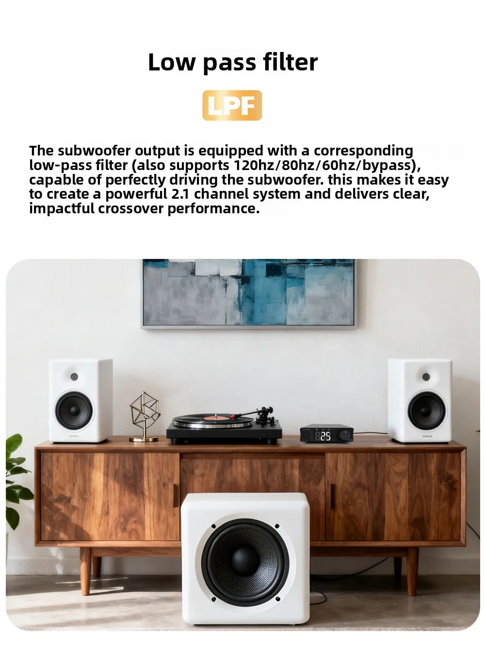 D1pro tpa3255 pffb stereo power amplifier 2.1 channel pure post-stage digital power amplifier