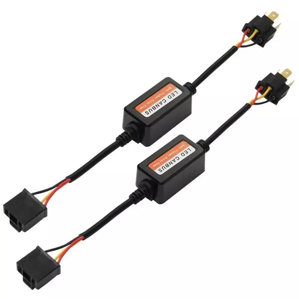 Accessories h1/h3/h4/h7/h8/h9/h11 Anti-Flicker Automotive LED Decoder LED Canbus Decoder Fault Eliminator Resistor Controller