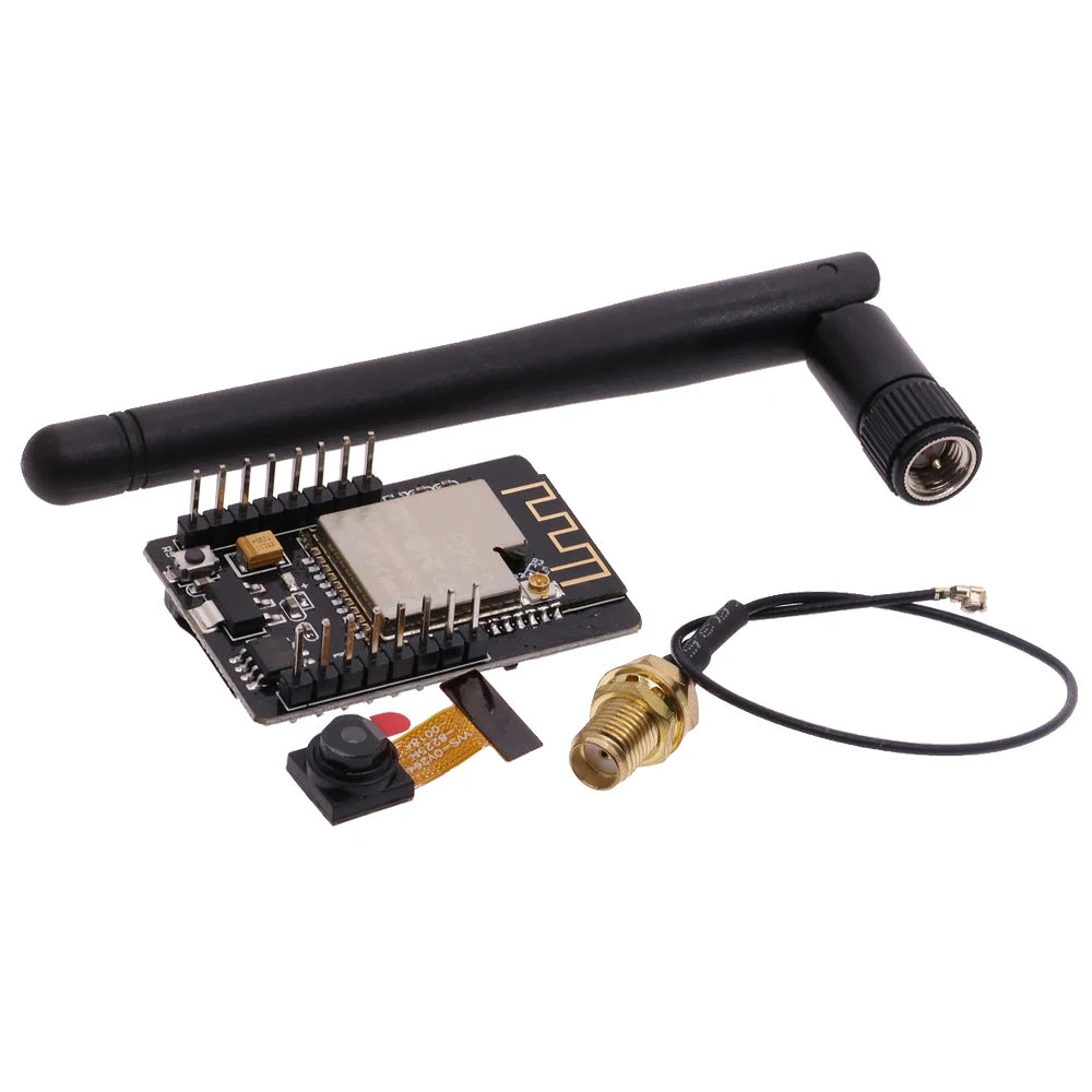 ESP32-CAM WiFi Module 2.4G Antenna ESP32S to WiFi ESP32-CAM-MB Development Board 5V Bluetooth With OV3660 Camera Module DIY