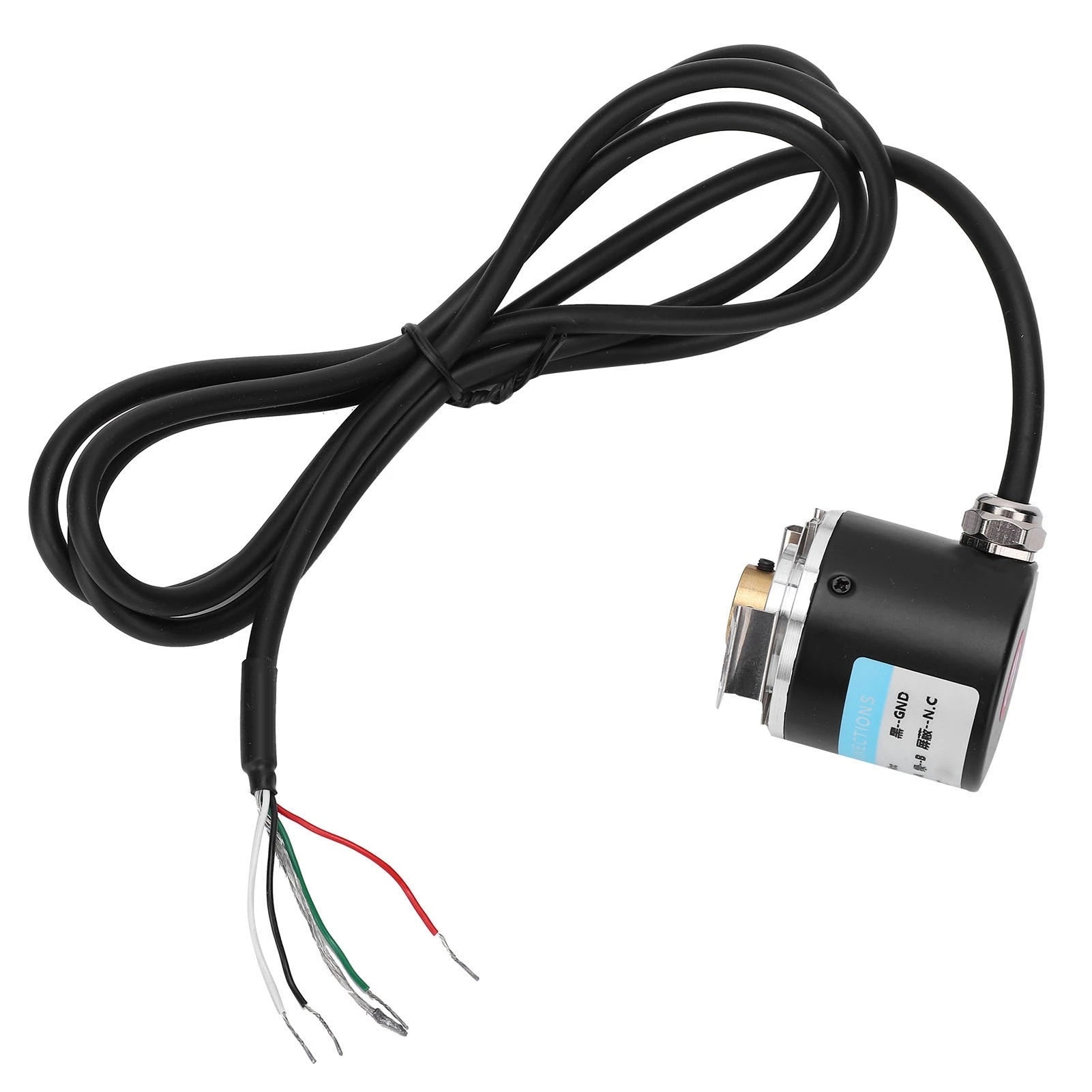 Encoder Hollow Shaft AB 2‑Phase for Industrial Automation Parts 3000‑6000 Rpm DC5-24V 400Б