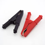 10A 20A 30A 50A Alligator Clip Crocodile Adapter 2mm 4mm Banana Plug Probe Clip for Multimeter Pen Test lead Cable Insulated E2