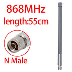 Meshtastic LoRa 868MHz 915MHz Antenna Helium Hotspot Outdoor N Male Omni Fiberglass Long-distance Receiving Antennas 35cm 55cm