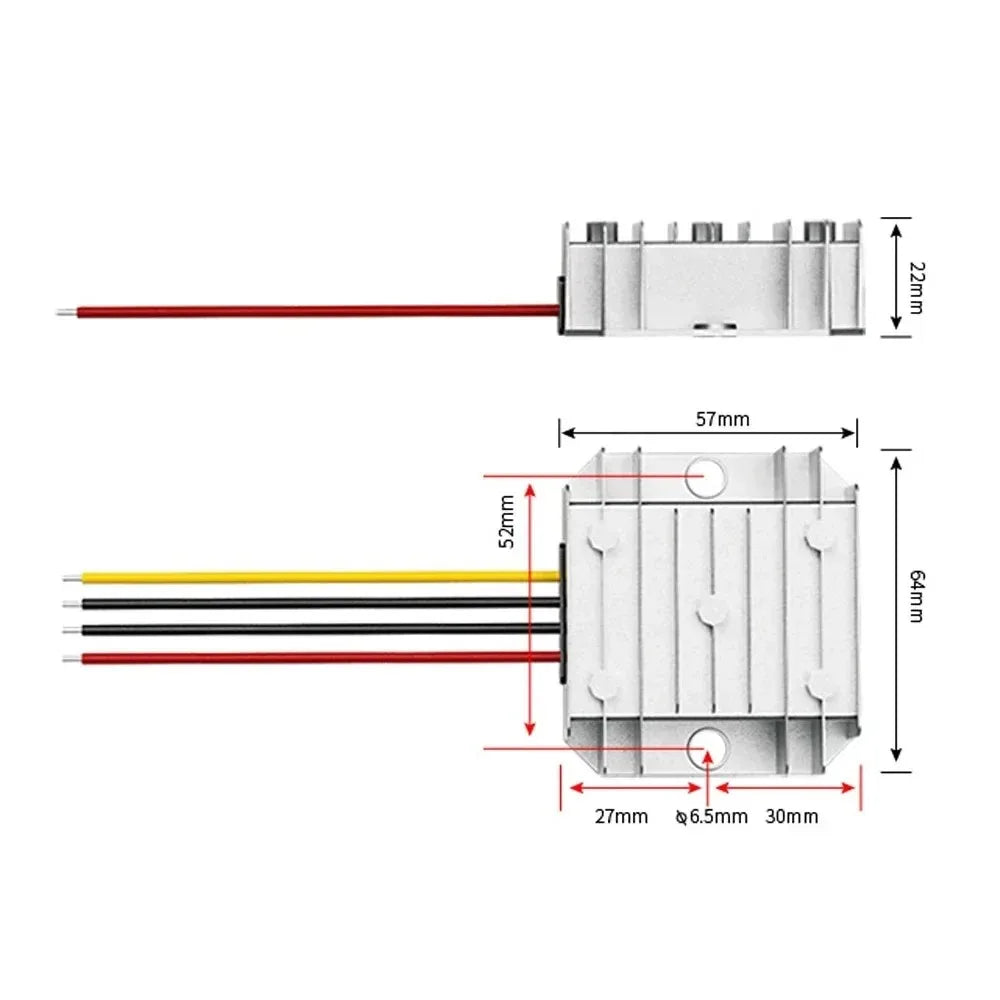 9-36V to 12V 13.8V 15V 19V 20V 24V 28V DC to DC Buck-Boost Voltage Stabilizer 9-36V to 12V Power Converter 12V Battery Regulator