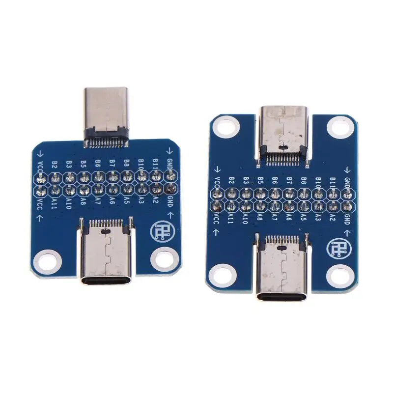 2026 NEW 1PCS Type C Male To Female USB 3.1 Test PCB Board Adapter 2.54mm Connector Socket Cable Data Transfer Test Wire Board