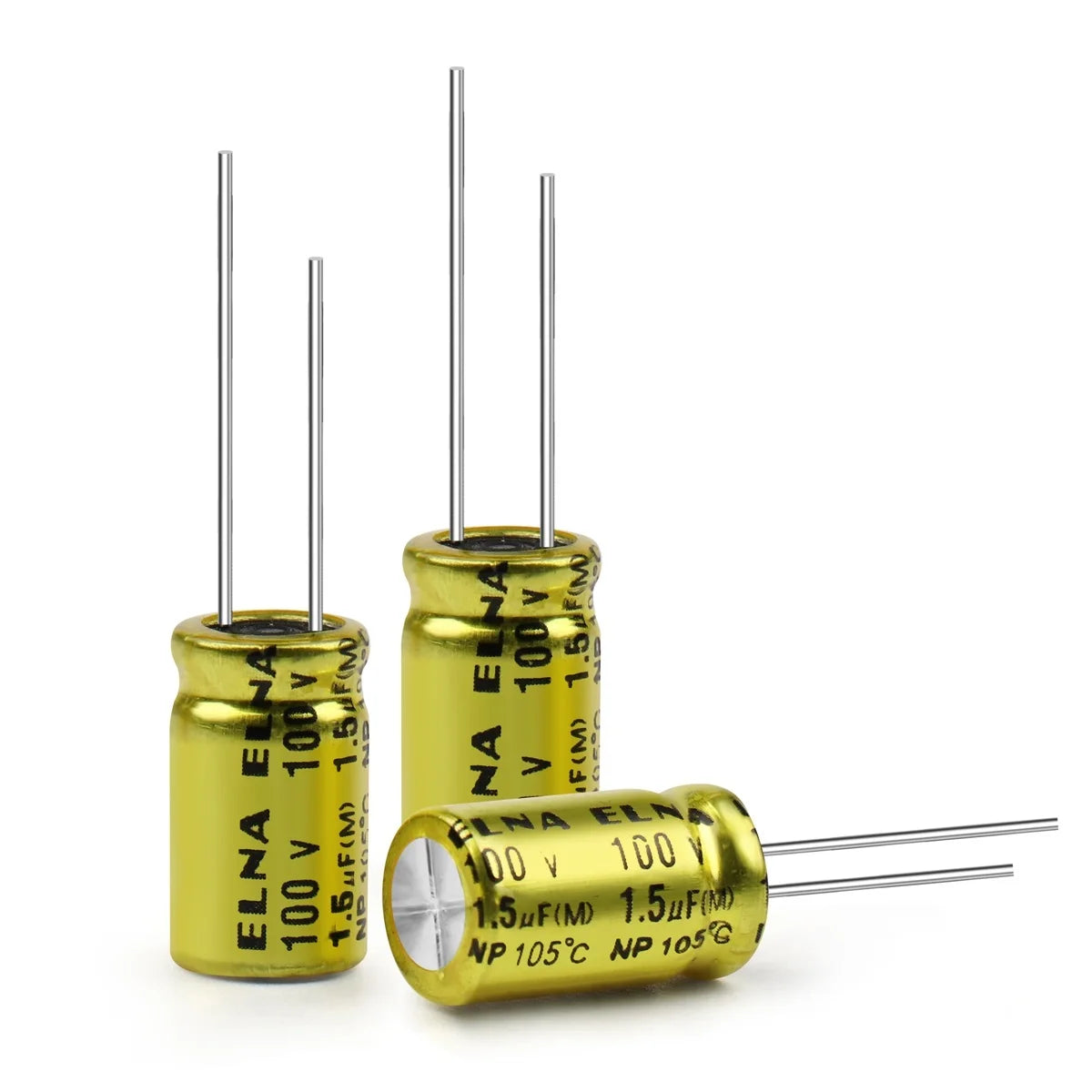2Pcs Audio Capacitor MKP Frequency Divider Crossover HIFI Fever Electrolytic Capacitors 100V 1.5UF 2.2UF 3.3UF 4.7UF 6.8UF 10UF