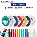 2.5M/Roll 7 Colors 1.6 - 9.5mm 3:1 Waterproof Heat Shrink Tube with Glue Double Dual Wall Adhesive Lined Wire Marine Grade Wrap
