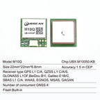 QUESCAN Ublox M10 M9 10Hz GPS Module GNSS Galileo BeiDou GLONASS QZSS SBAS ESP32 Arduino STM32 NMEA GPS Receiver ublox10 ublox9