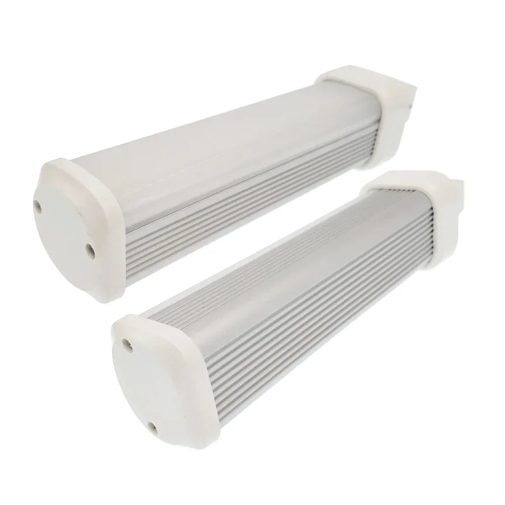 G24D 2Pin 9W LED CFL PL-C 18W 900LM Replacement Recessed Down Office Lamp Horizontal PL Plug-in Light,Ballast Removal Required