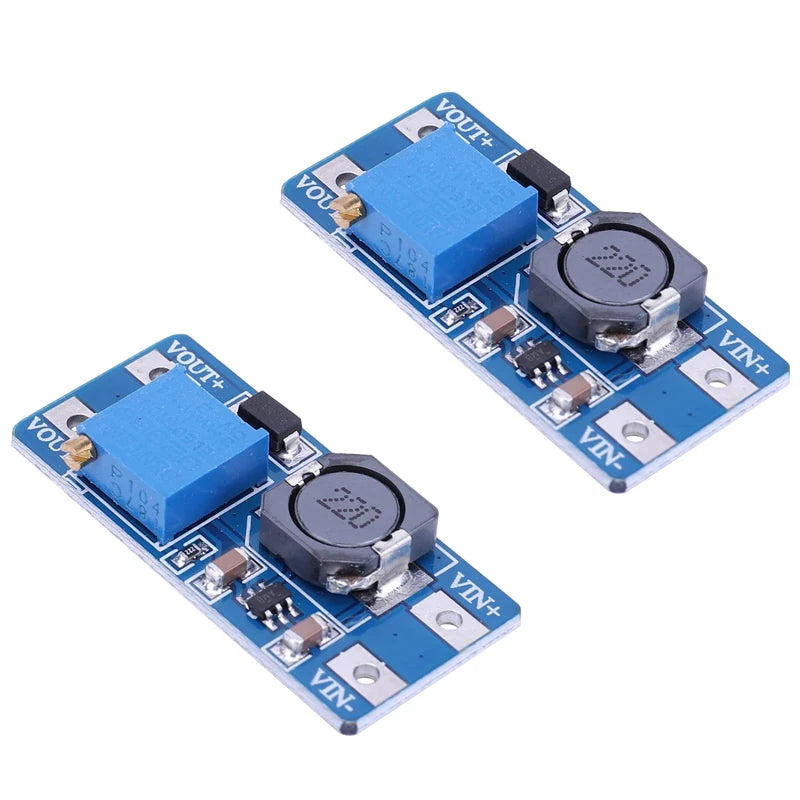 1PC MT3608 DC-DC Step Up Converter Booster Power Supply Module Boost Step-up Board Output TYPE-C / Micro USB 2A 28V Max