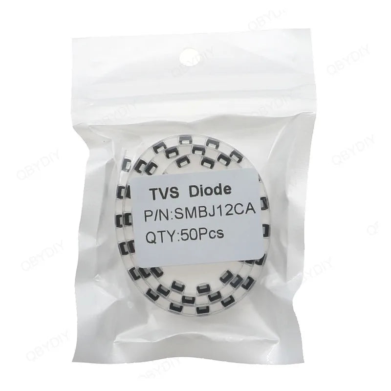 50pcs/lot SMD TWO Way TVS Diode SMBJ5.0CA-SMBJ188CA DO-214AA