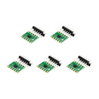 1-10PCS Six-Axis Sensor LSM6DSV Module SPI/I2C Compatible for Smol/SlimeVR - Accelerometer & Gyroscope Data Logging