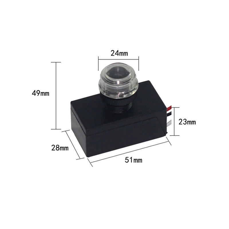 Dusk To Dawn Photocell Sensor Switch AC 110V-240V Outdoor Light Sensor